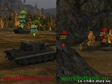 Hp Marker для World of Tanks 0.7.2