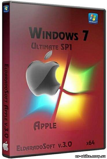 Windows 7 Ultimate SP1 x64 ELdaradoSoft Apple v3.0 (2012)