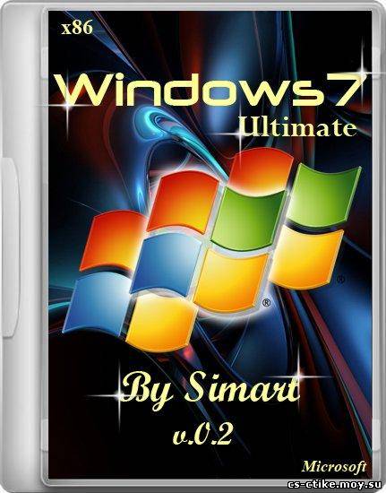 Windows7 Ultimate x86 v.0.2 By Simart (2012/RUS/ENG)