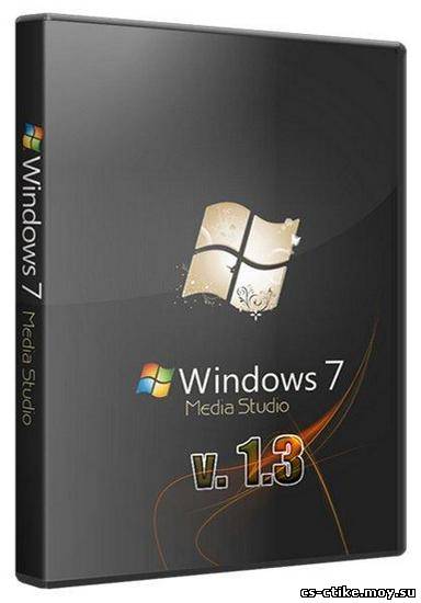 Windows 7 Professional SP1 Media Studio by Xomaze v 1.3 (х86/RUS/2012)