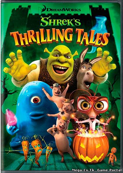 Захватывающие рассказы Шрэкa / Shrek's Thrilling Tales  (2012/DVDRip)